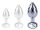 Bijou Disco Diamond L – prémium anál dugó 8,5 x 3,8 cm