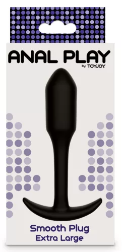 Prémium anal plug Mini Smooth XL – elegáns kényeztetés 12 cm-en