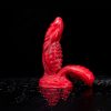 Gode Deuzik – prémium 14 cm-es vörös vibrátor