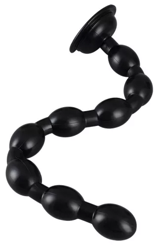 Ael Beads – prémium fekete intim gyöngyök 47 cm