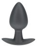 Metál plug – prémium anális izgató, 6,5 x 3,3 cm, szürke