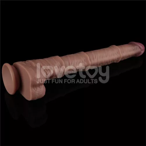 Gode Iksel – prémium 34 cm hosszú strap-on eszköz