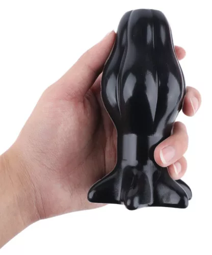 Starass Black Tunnel Plug – prémium anális dugó S méretben