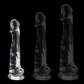   Gode Tigstrike S – átlátszó, prémium maszturbátor 16 x 4 cm