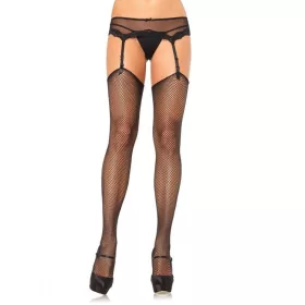 Leg Avenue – prémium net harisnyák szilikon tapadással