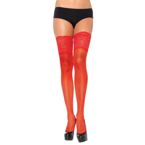 LEG AVENUE - átlátszó combfix, egy méretben