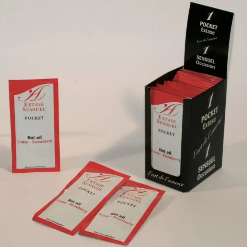 EXTASE SENSUAL – eper ízű stimuláló olaj 10 ml