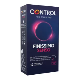 CONTROL Adapta Senso – rugalmas vibráló óvszer 12 db