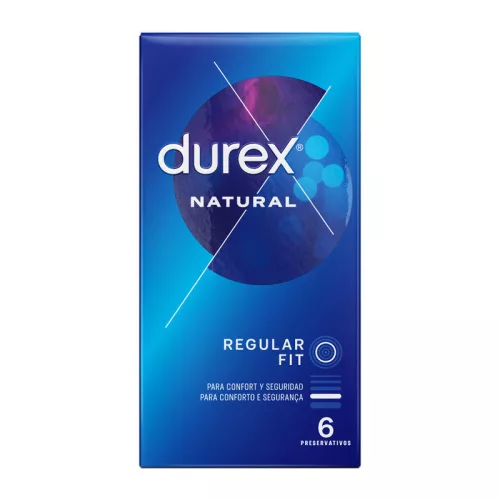Durex Natural Classic – prémium óvszer, 6 darabos kiszerelés