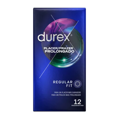 Durex Pleasure Prolonged – érzéki késleltető óvszerek 12 db