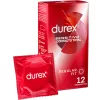 Durex - érzéki kapcsolat, prémium óvszer 12 db-os belsőcsomagban