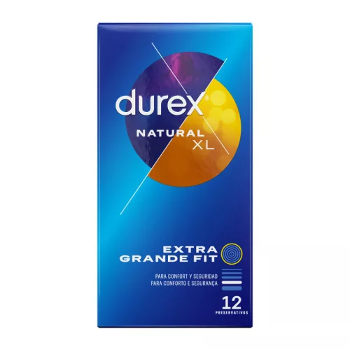 Durex Natural XL – prémium óvszer (12 db)