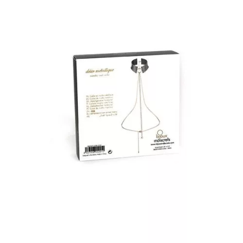 Bijoux – érzéki fém nyaklánc fekete színben