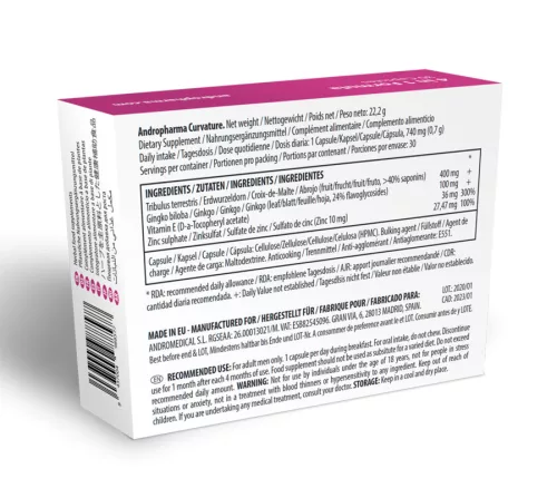 ANDROPHARMA - Peyronie-kór kezelés prémium megoldás