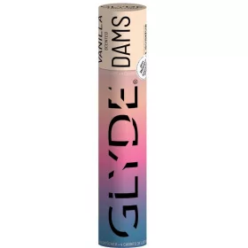   SHEER GLYDE - vaníliás ízű latex fólia orális élményhez