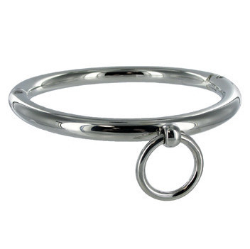 METAL HARD – BDSM nyaklánc gyűrűvel 10cm