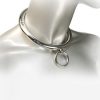 METAL HARD – BDSM nyaklánc gyűrűvel 10cm