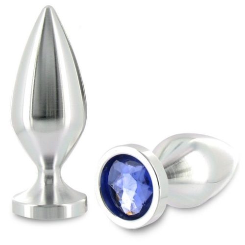 Metal Hard – nagy méretű kristályos anál dugó 10,16 cm