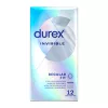 DUREX - láthatatlan extra vékony óvszer 12 dbos szett