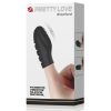 PRETTY LOVE - érzéki vibráló ujjizgató, fekete
