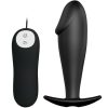 Pretty Love - szilikon anális plug, pénisz forma, 12 vibrációval