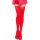Leg Avenue - piros nylon combfix masnival, egy méret