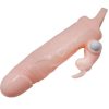 BAILE Brave Man – 16.5 cm-es dupla motoros péniszburkolat nyúlvánnyal