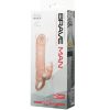 BAILE Brave Man – 16.5 cm-es dupla motoros péniszburkolat nyúlvánnyal