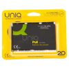 UNIQ – latexmentes óvszer csíkokkal, 3 db-os kiszerelés