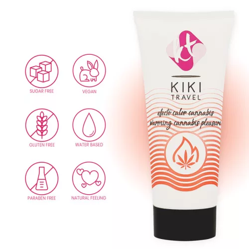 KIKÍ TRAVEL - érzéki kannabiszos síkosító 50 ml