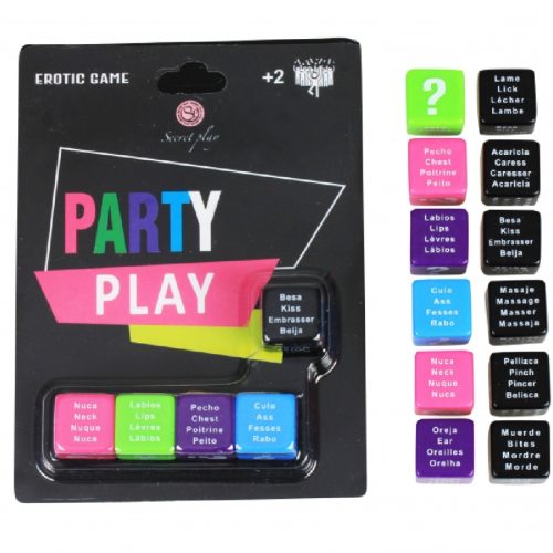 SECRETPLAY – érzéki játékparti dobókockák