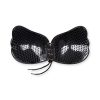 BYE-BRA - csipkés, push-up melltartó, fekete A kosár