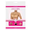 BYE-BRA – csipkés push-up melltartó Fekete C-kupás