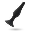 INTENSE – prémium fekete anál vibrátor 11,5 cm