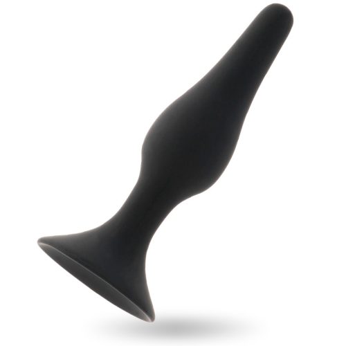 INTENSE - prémium anál vibrátor, 15,5 cm, fekete