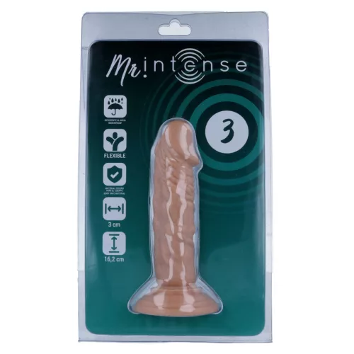 MR INTENSE - 16,2 cm reális pénisz vibrátor