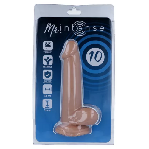 MR INTENSE - 10 cm-es, realisztikus pénisz vibrátor