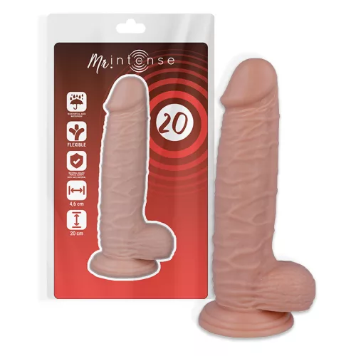 MR INTENSE – 20 cm realisztikus pénisz vibrátor