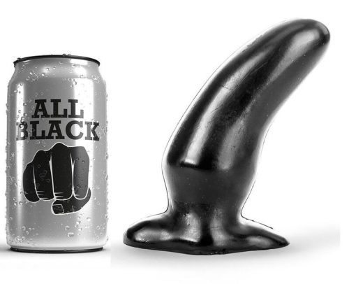ALL BLACK – prémium anális dugó 13 cm