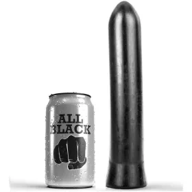 ALL BLACK - elegáns 22 cm-es dildó