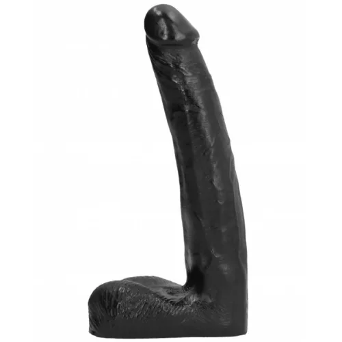 ALL BLACK – 21 cm-es élethű dildó