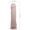 BAILE – természetes vibrációjú, 26 cm-es élethű vibrátor