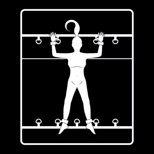 FETISH SUBMISSIVE – prémium ágykötöző szett neoprén béléssel