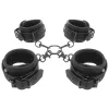 FETISH SUBMISSIVE – bőrkezes kézi-és bokakötöző szett