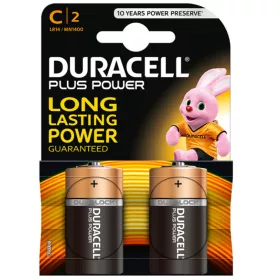 DURACELL - Plus Power C elem (2 db) - megbízható energia