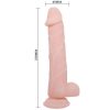 BAILE - szuperrealisztikus 22 cm-es dildó