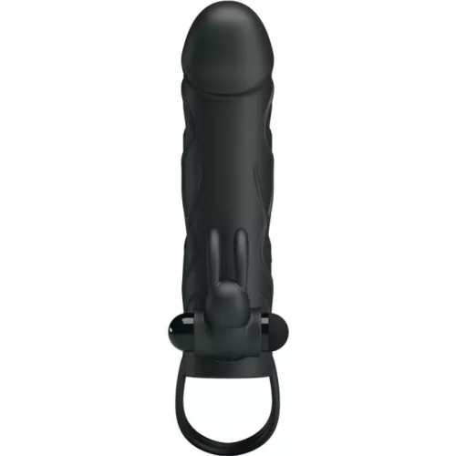 PRETTY LOVE – kiváló minőségű vibráló szilikon borító 14 cm