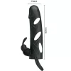 PRETTY LOVE – kiváló minőségű vibráló szilikon borító 14 cm