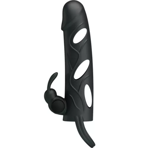 PRETTY LOVE – kiváló minőségű vibráló szilikon borító 14 cm