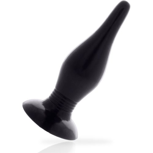 ADDICTED TOYS – prémium fekete anális dugó 14,5 cm
